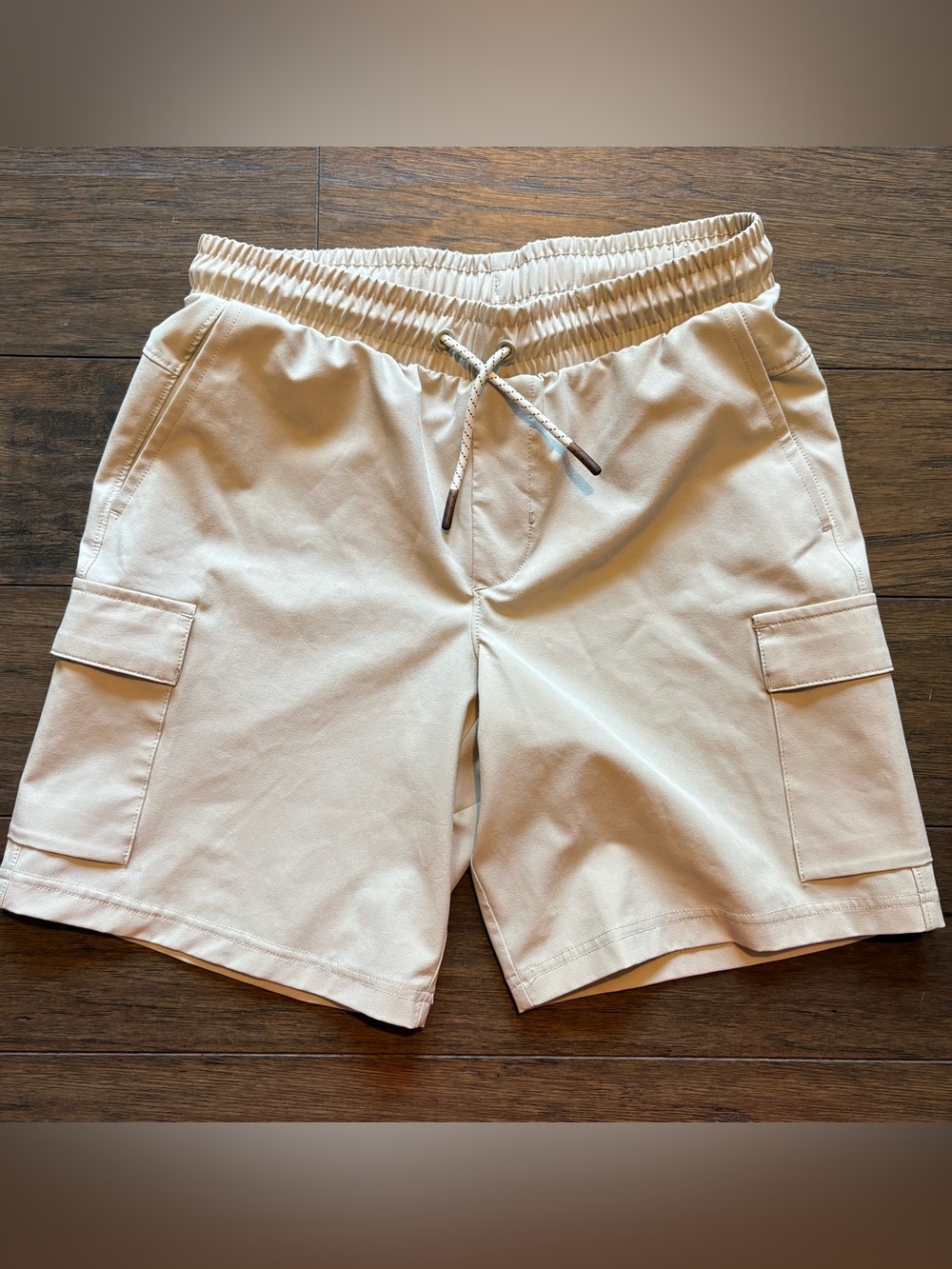 Boys All in Motion Khaki Colored Sport Shorts Youth Large 10/12